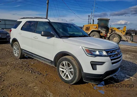 2018 Ford Explorer Xlt z USA, uszkodzony, nr VIN 1FM5K8D83JGA02828